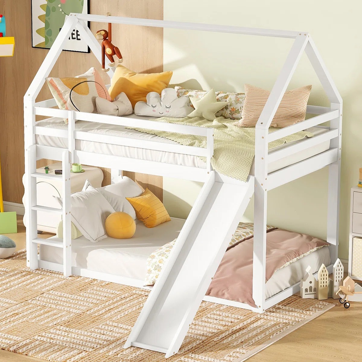 Oak Aura Cot Bed / Toddler Bed (Frame Only)